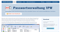 Desktop Screenshot of 1pw.de