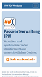 Mobile Screenshot of 1pw.de